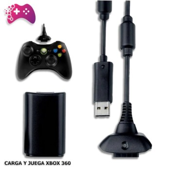 XBOX CARGA Y JUEGA 360