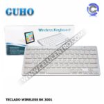 TECLADO BK3001 SILICONADO INALAMBRICO