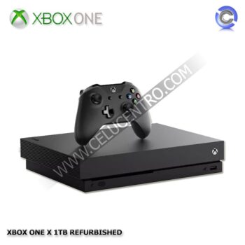 XBOX ONE X 1TB REFURBISHED 90 juegos