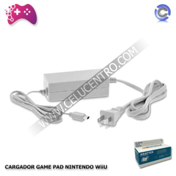 cargador game pad nintendo wiiu