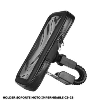 holder soporte moto impermeable cz 23