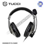 diadema pc tc l760mv alambrico