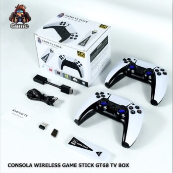consola game stick gt68 tvbox 4k 64gb