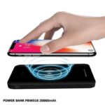 powerbank elite pw01b 20000 mah carga inalambrica