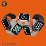 smartwatch tg h8 carga inalambrica