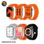 smartwatch tg h8 carga inalambrica