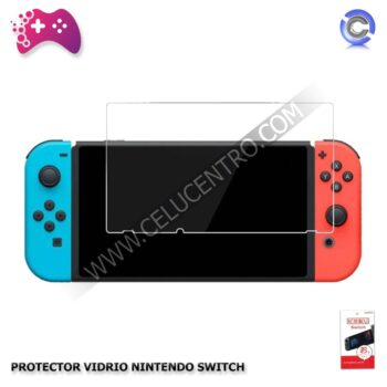 protector vidrio nintendo switch