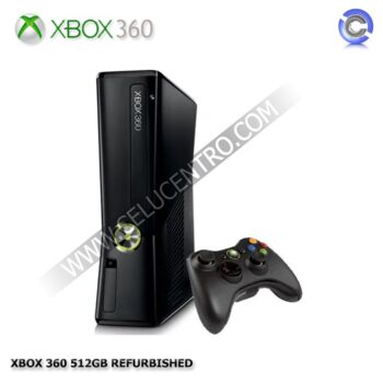 xbox 360 slim 512gb refurbished 110 juegos