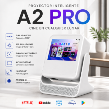PROYECTOR A2 PRO TOUCHSCREEN