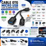 CABLE OTG / USB / MICRO USB